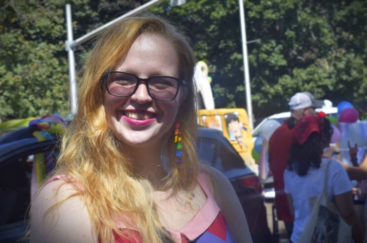 Group taking part in Capital Pride event